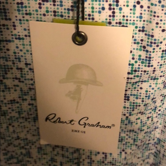 Robert Graham Short Sleeve NWT Men’s Shirt - Picture 4 of 6